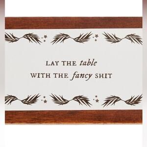 SHIPS IN 24 HRS Taylor Swift Tolerate It Ornament Lay the Table Fancy Christmas